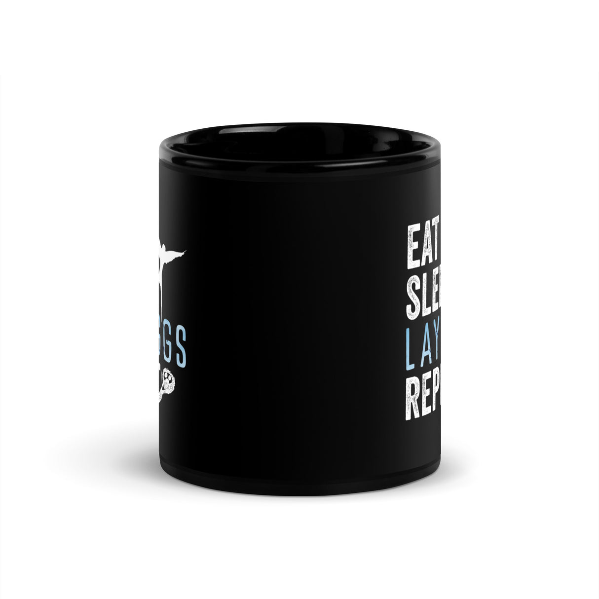 Wingspan Board Game Inspired Black Glossy Mug