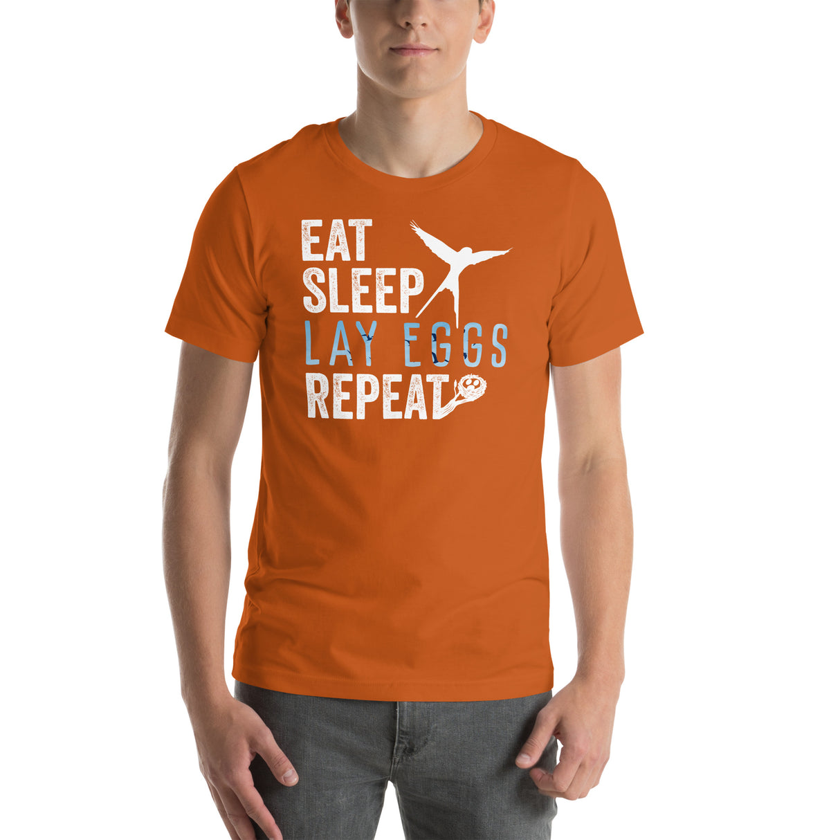 Eat Sleep Lay Eggs Repeat Wingspan Board Game Inspired Unisex T-shirt