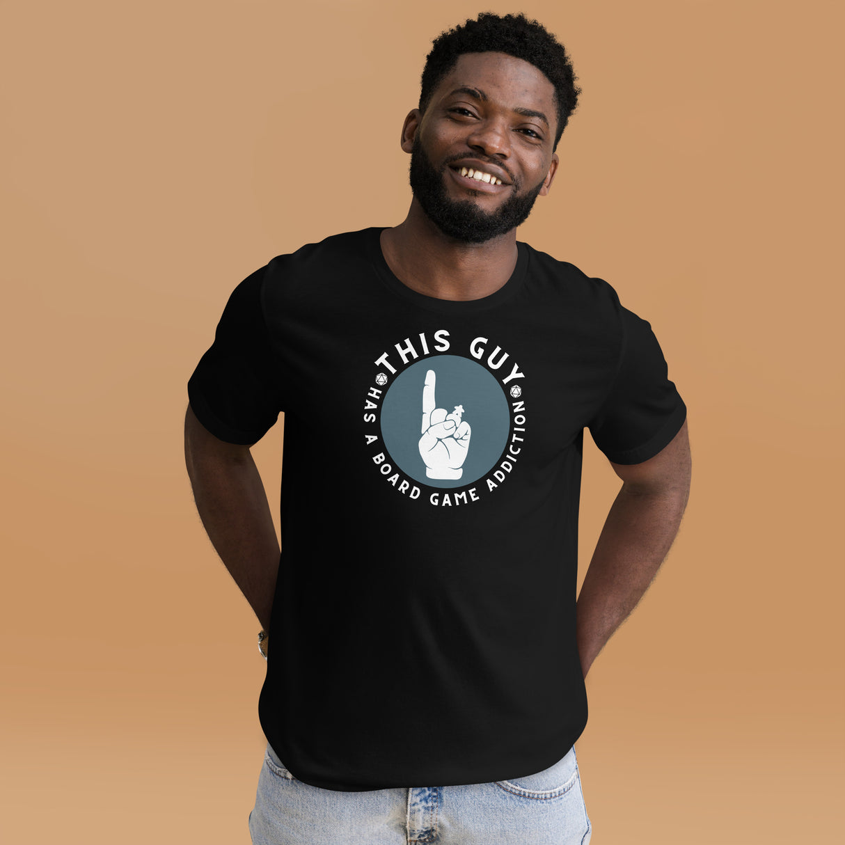 This Guy Has a Board Game Addiction Funny Unisex T-shirt