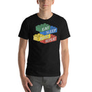 Eat Sleep Build Repeat Building Bricks Unisex T-shirt