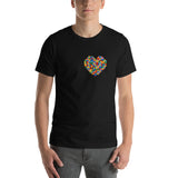 Building Bricks Heart T-shirt