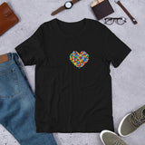 Building Bricks Heart T-shirt