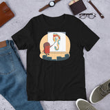 Building Bricks Studying Foot Funny Unisex T-shirt