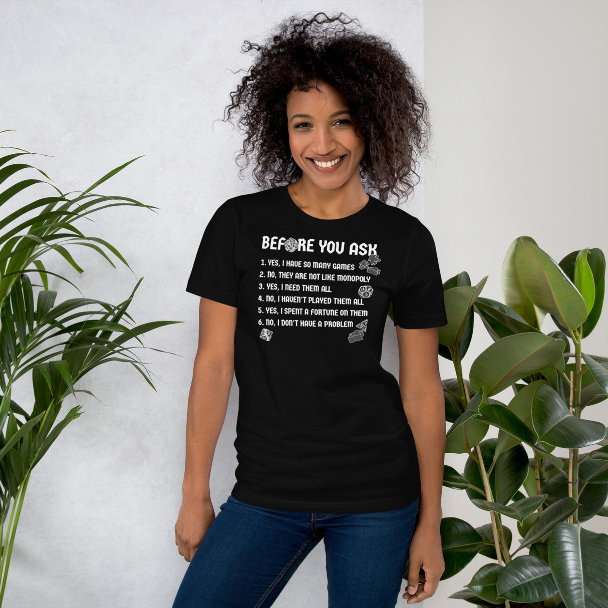 Before You Ask - Funny Unisex Board Game T-Shirt