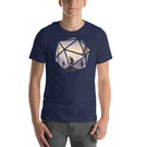 Fantasy RPG characters in a D20 Role Playing Game Dice - Unisex T-shirt