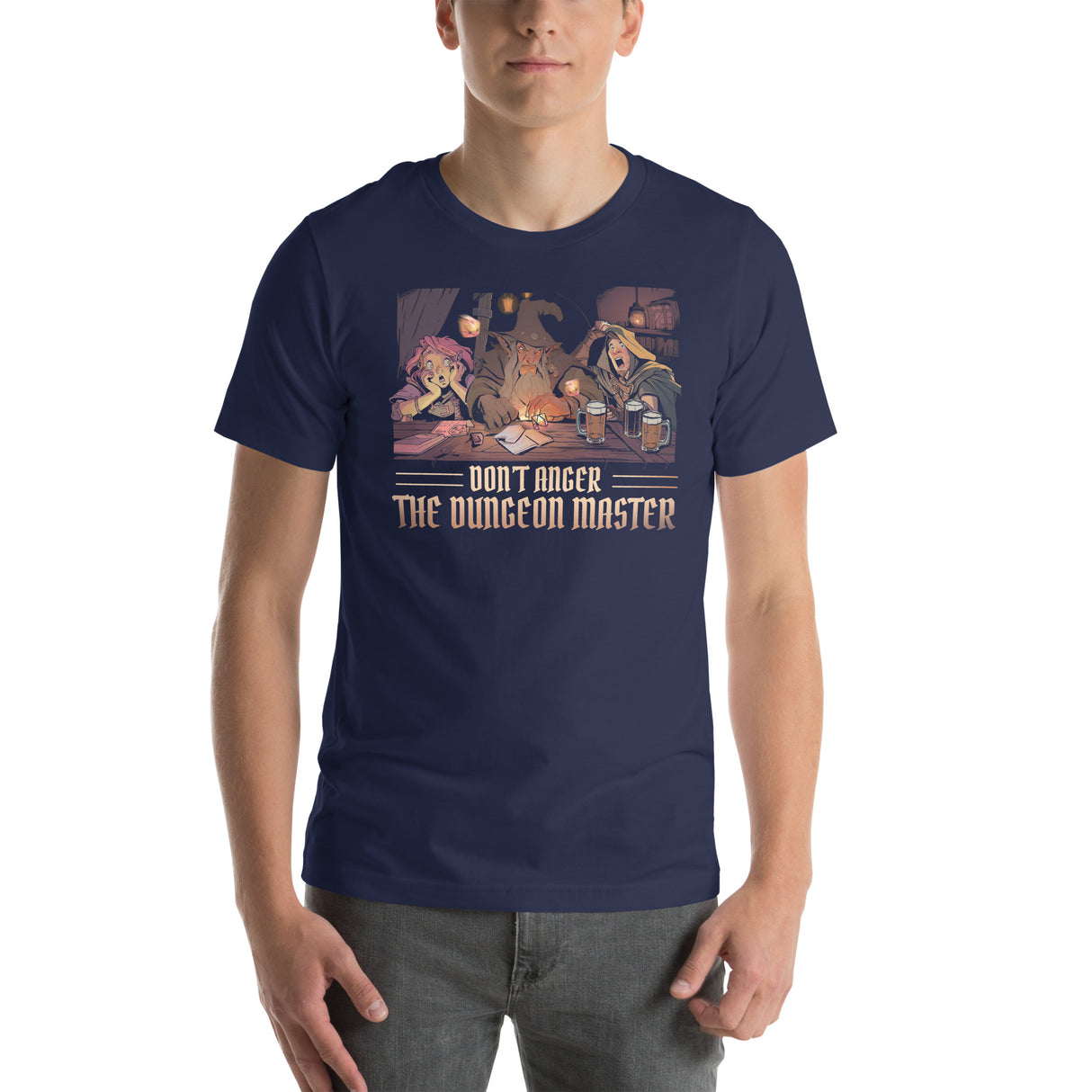 Dont' Anger the Dungeon Master Role Playing Game Funny Unisex T-shirt