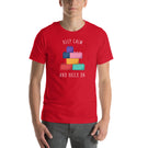 Keep Calm and Brick On Unisex T-shirt