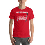 Before You Ask - Funny Unisex Board Game T-Shirt