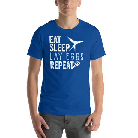 Eat Sleep Lay Eggs Repeat Wingspan Board Game Inspired Unisex T-shirt