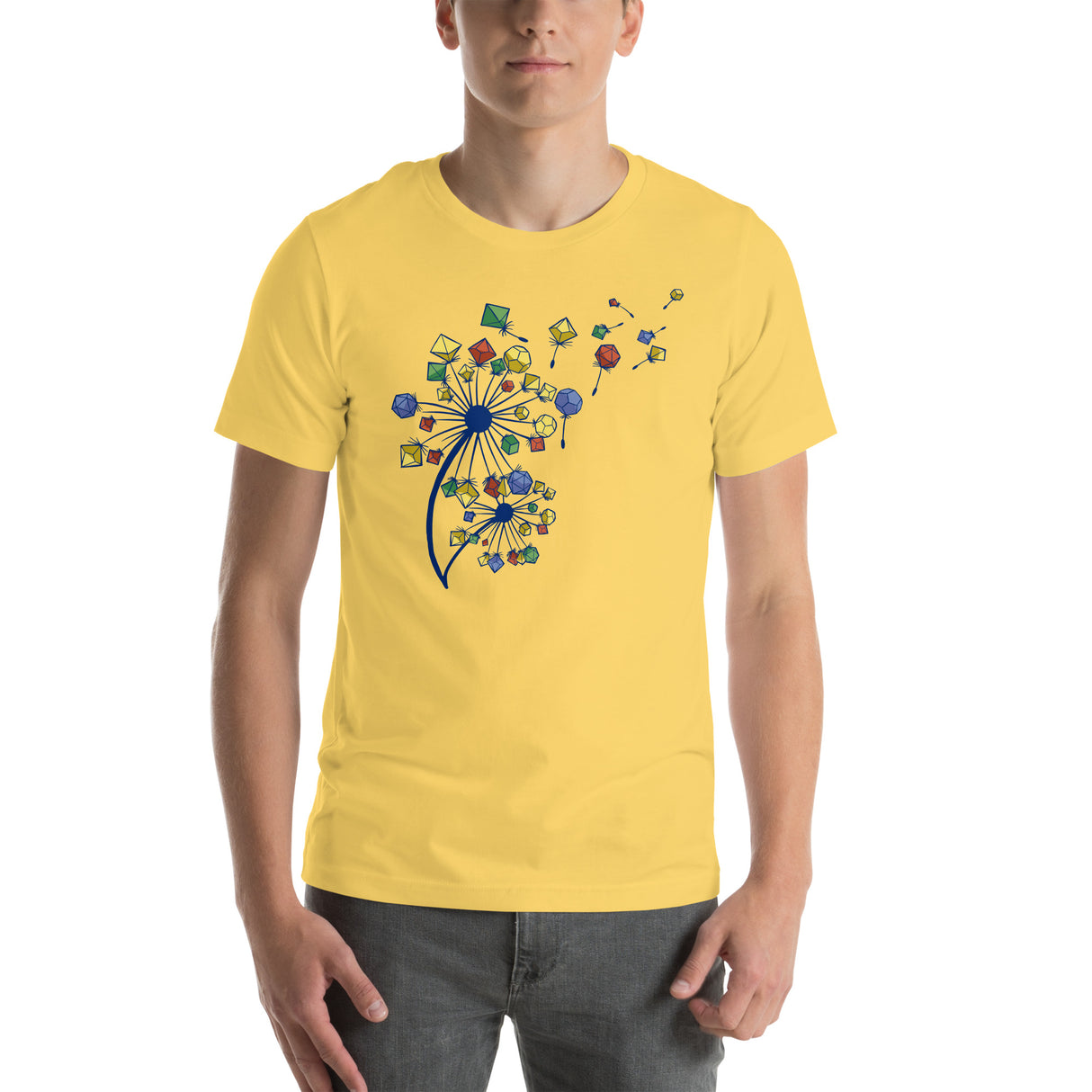 Dandelion Role Playing Game Dice Unisex T-shirt