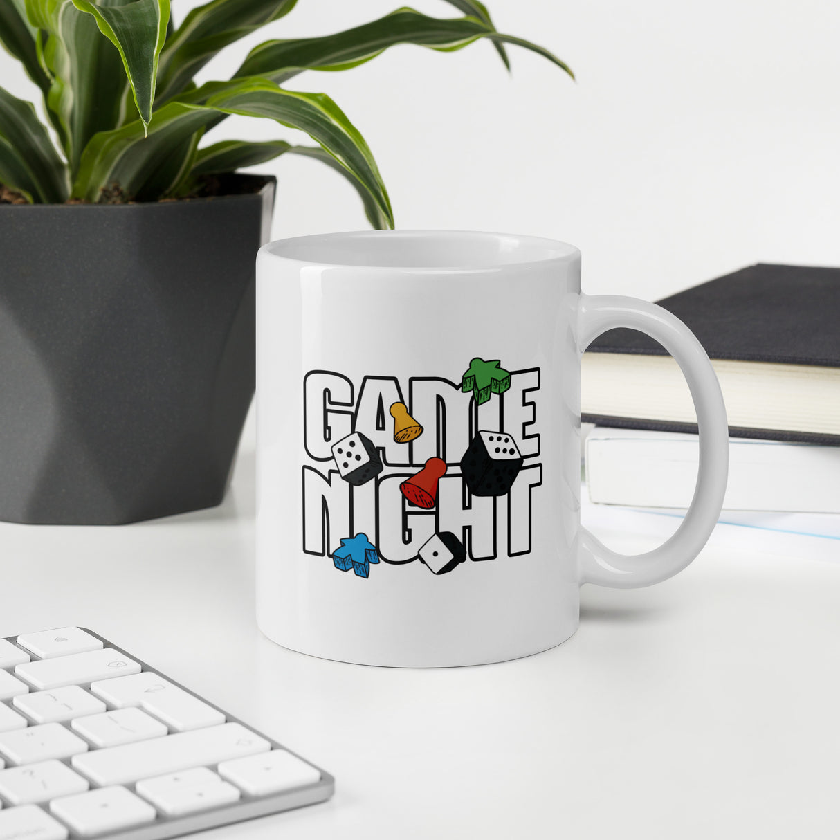 Game Night Double Sided Board Game Mug