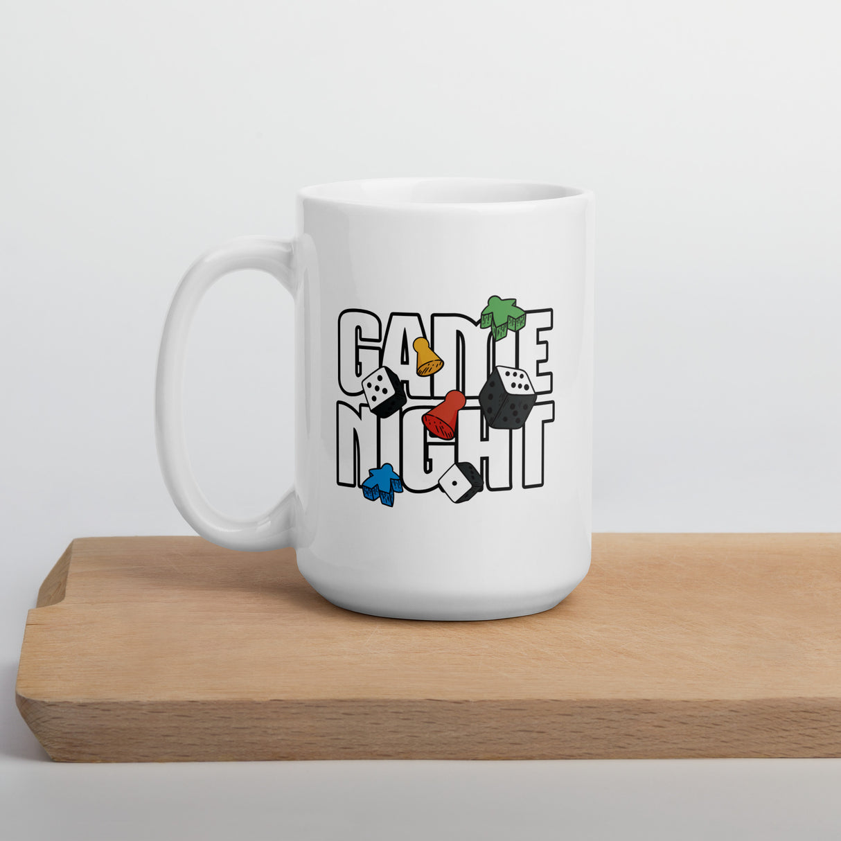 Game Night Double Sided Board Game Mug