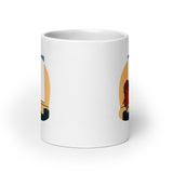 Building Bricks Studying Foot Funny - Double Sided Mug