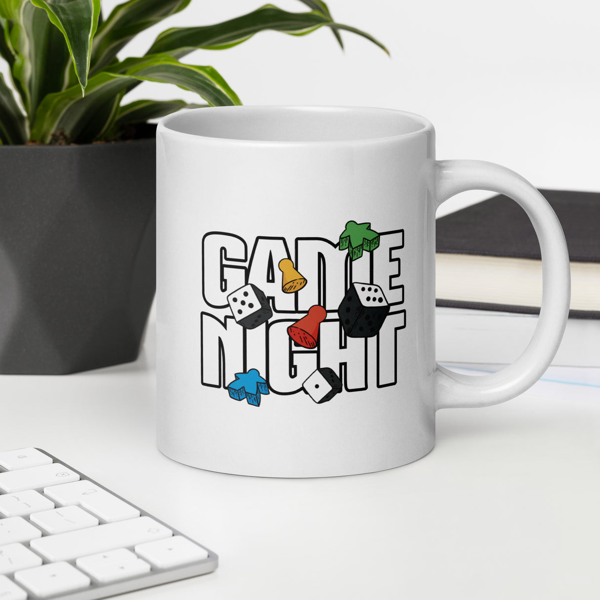 Game Night Double Sided Board Game Mug