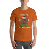 Trust Me I am a Photographer Funny Board Game Meeple Unisex T-Shirt