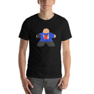 Bowling Player Board Game Meeple Unisex T-Shirt