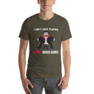 Vampire Meeple I Can't Stop Playing Bloody Board Games Unisex T-Shirt for Halloween