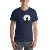 Meeple Howling at Moon Unisex T-Shirt