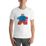 Snowboarder Board Game Meeple Unisex T-Shirt