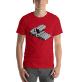 I Love Board Games 3D Typography Unisex T-Shirt