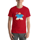 Tennis Player Board Game Meeple Unisex T-Shirt