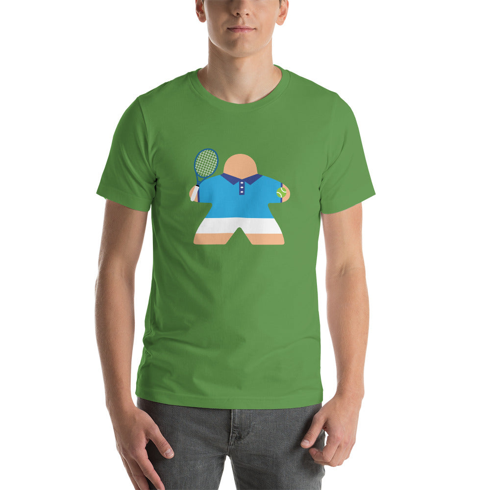 Tennis Player Board Game Meeple Unisex T-Shirt