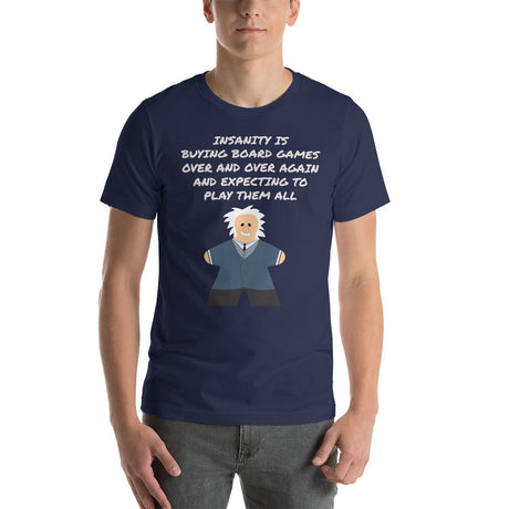 Albert Einstein Funny Board Game Meeple Unisex T-Shirt