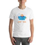 Tennis Player Board Game Meeple Unisex T-Shirt