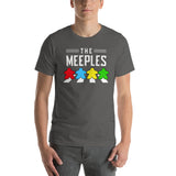 Funny The Meeples Unisex Board Game T-Shirt