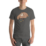 Cute Sloth Rolling D&D Role Playing Dice Unisex T-Shirt