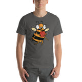 Cute Bee Holding a D20 D&D / DND Role Playing Dice Unisex T-Shirt