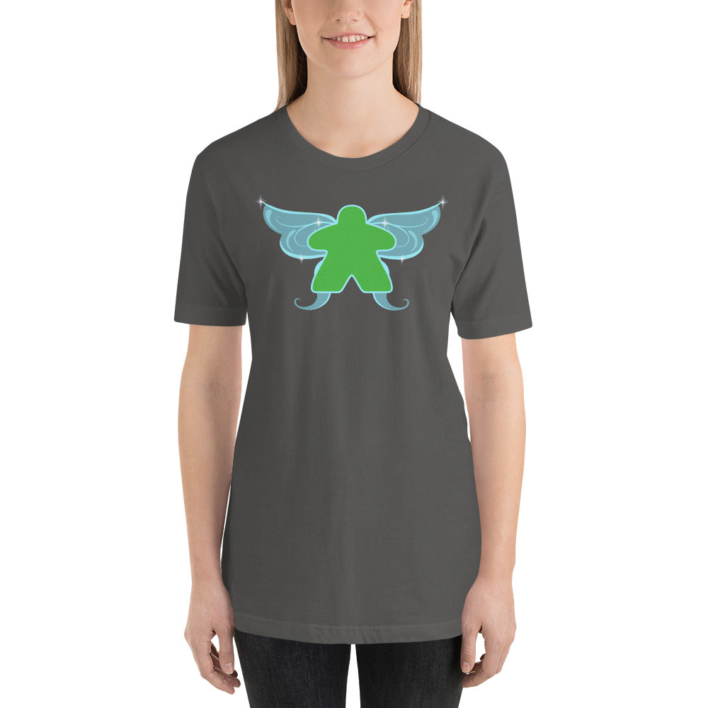 Board Game Meeple with Fairy Wings Unisex T-Shirt