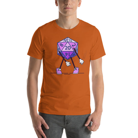 Flossing D20 Dice Funny Unisex T-Shirt