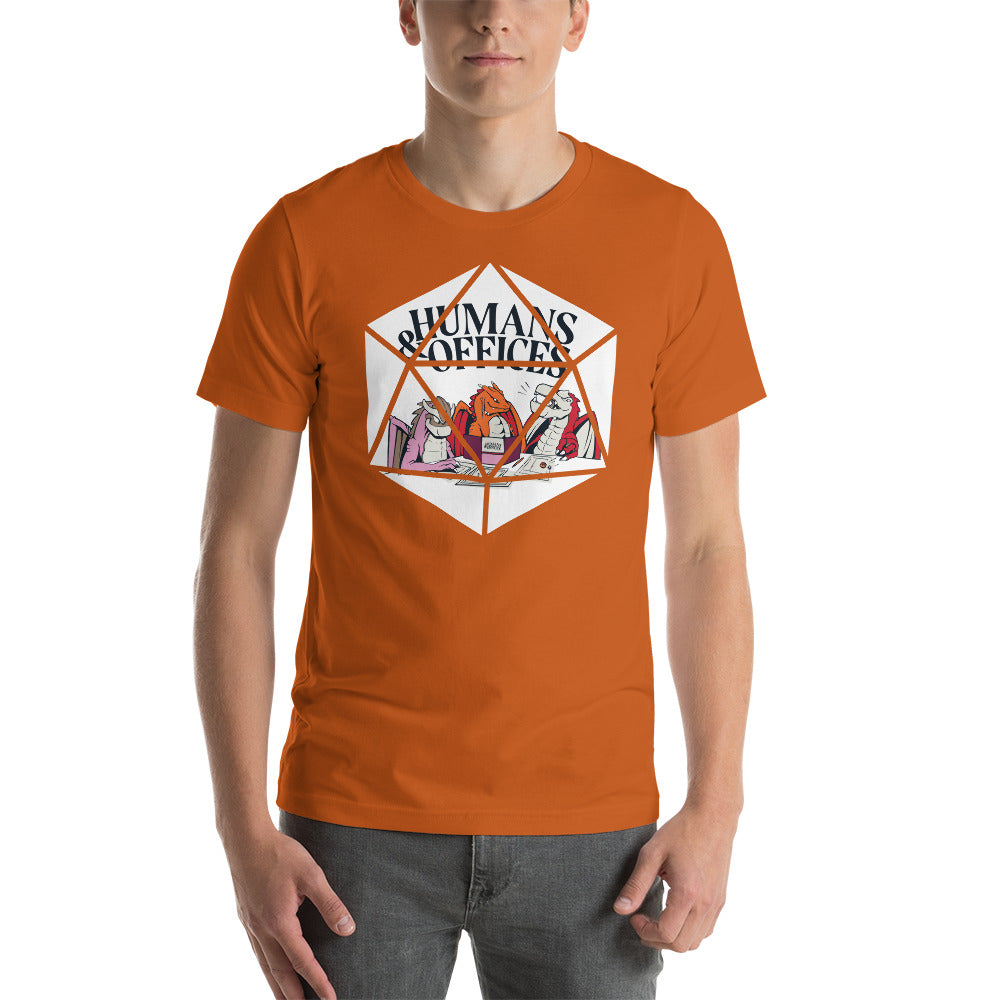 Humans & Offices - Funny Dungeons and Dragons Unisex T-Shirt