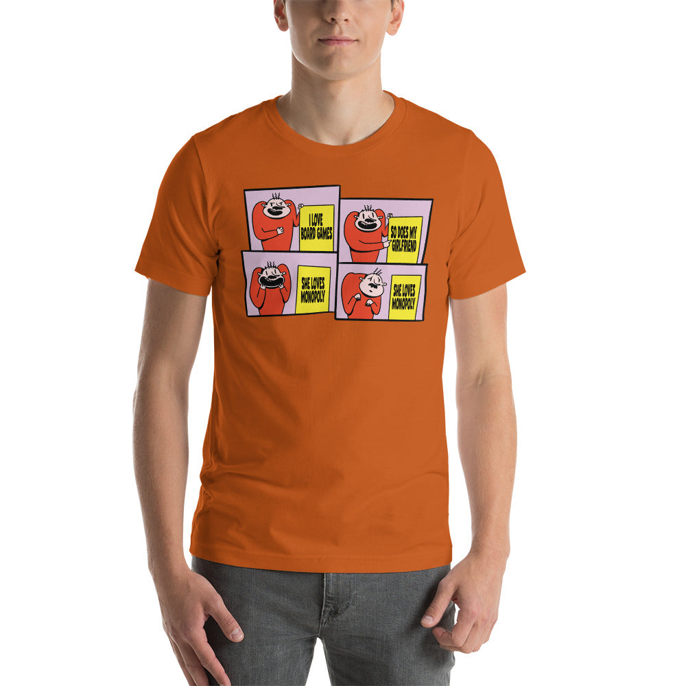 Funny Board Games Meme Unisex T-Shirt