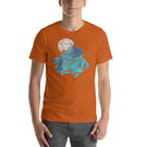 Moon in a D20 D&D Dice Moon Landscape Unisex T-Shirt