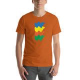 Stacked Camel Meeples Board Game Unisex T-Shirt