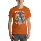 Dungeons & Horses Dungeons and Dragons Role Playing Unisex T-Shirt