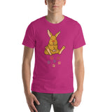 Cute Rabbit Rolling D&D Role Playing Game Dice Unisex T-Shirt