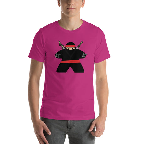 Ninja Board Game Meeple Unisex T-Shirt