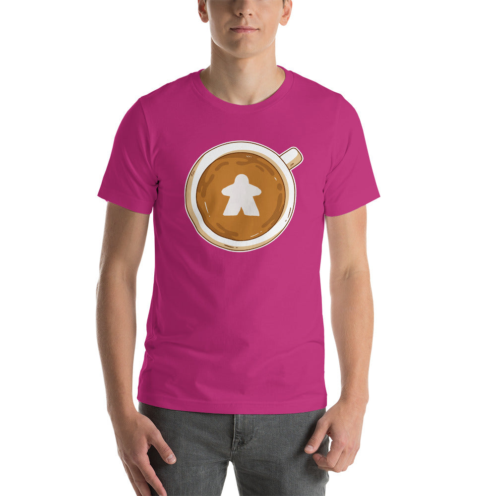 Meeple in Coffee Unisex T-Shirt