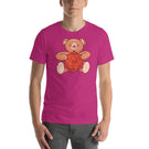 Cute Teddy Bear Holding a D20 D&D / DND Role Playing Dice Unisex T-Shirt