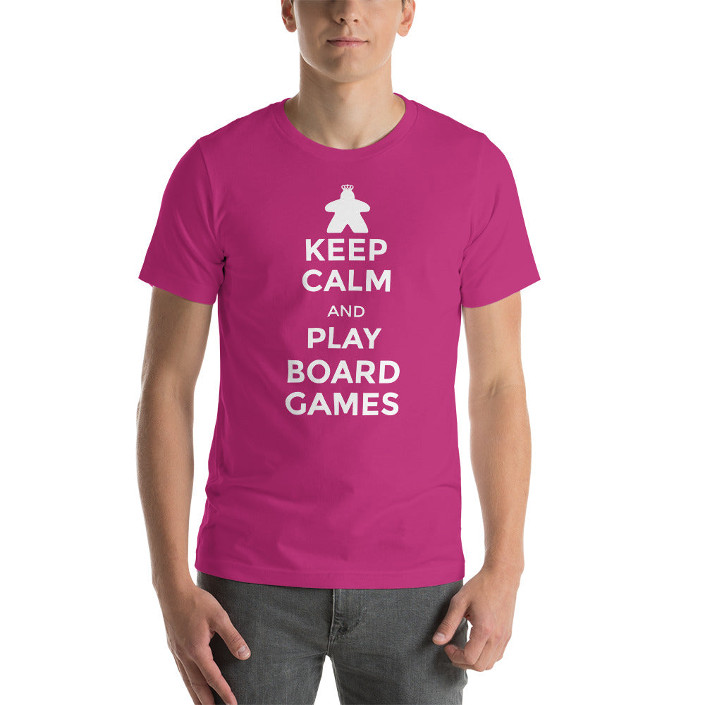 Keep Calm And Play Board Games Unisex T-Shirt