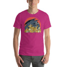 Dragon Sleeping on a Pile of D&D Dice Unisex T-Shirt