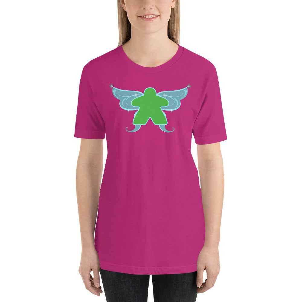 Board Game Meeple with Fairy Wings Unisex T-Shirt