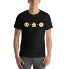 Sad Face + Meeple = Happy Face Unisex T-Shirt