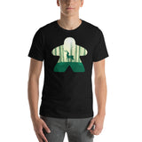 Deer in Forest Inside Board Game Meeple Unisex T-Shirt