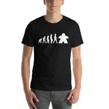 Board Game Meeple Evolution Unisex T-Shirt