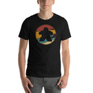 Board Game Meeple in Retro Sunset Unisex T-Shirt