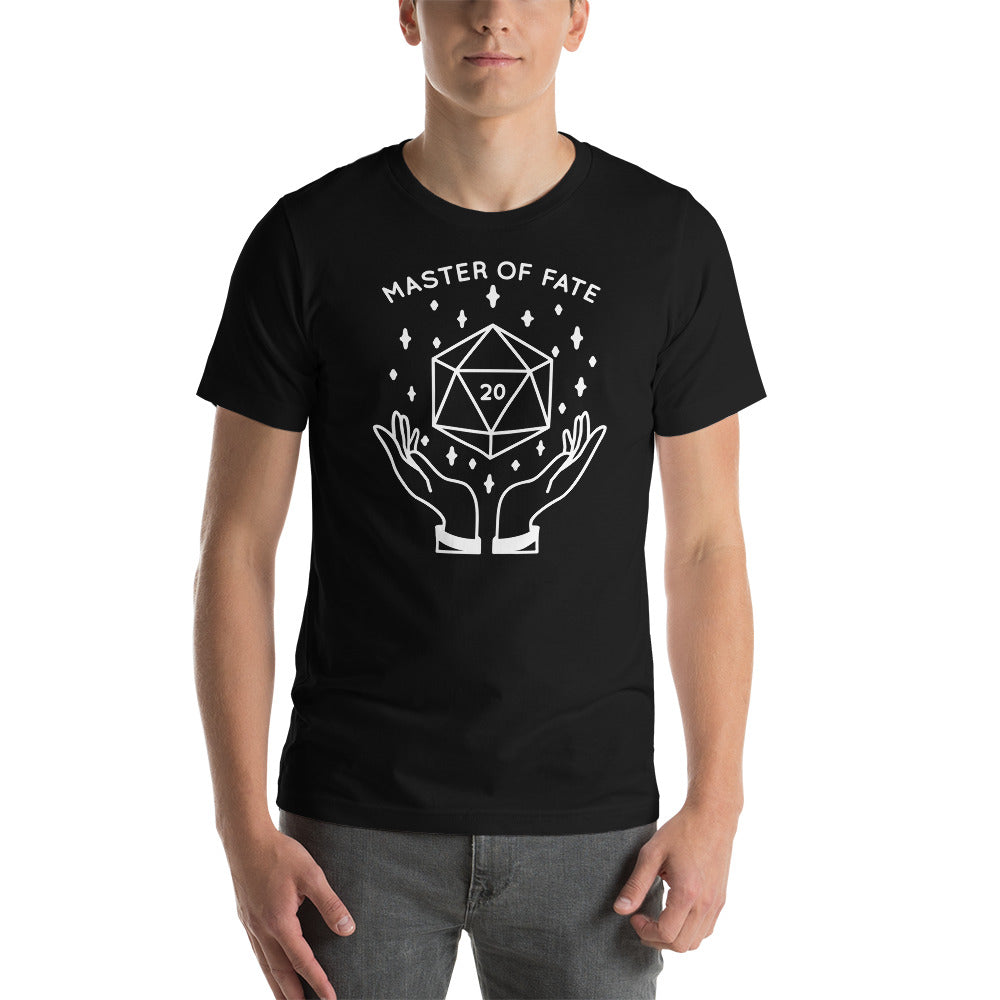 Master of Fate D20 D&D Dice Unisex T-Shirt